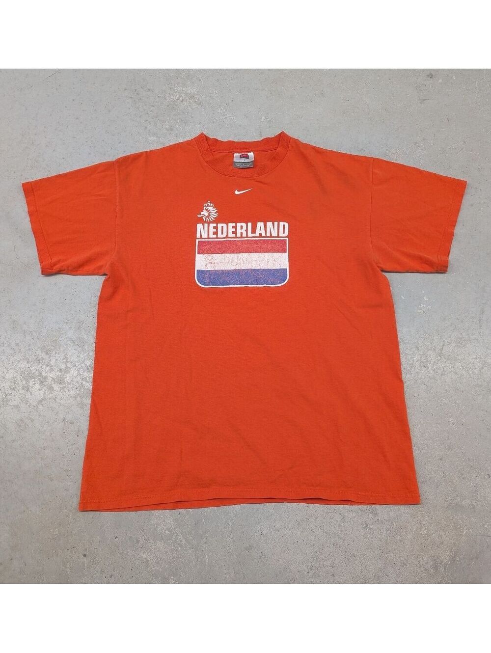 Vintage Y2K Netherlands National Soccer Team Nike T-shirt